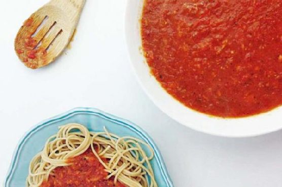 Slow Cooker Fresh Tomato Sauce