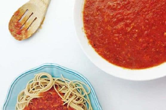 Slow Cooker Fresh Tomato Sauce